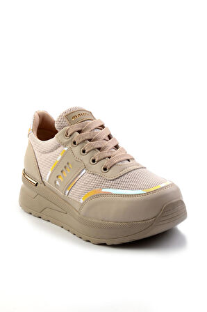 Bej Anorak  Kadın Sneaker K01179001385