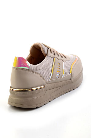 Bej Anorak  Kadın Sneaker K01179001385