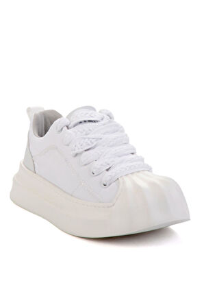 Beyaz  Kadın Sneaker K01175127504