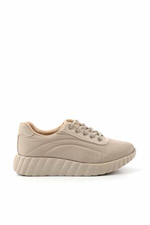 Bej Paraşüt  Kadın Sneaker K01179090067