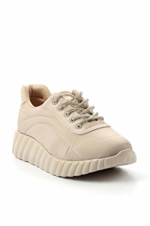 Bej Paraşüt  Kadın Sneaker K01179090067