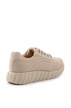 Bej Paraşüt  Kadın Sneaker K01179090067