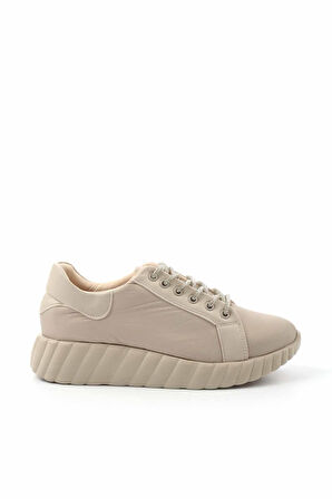 Bej Paraşüt  Kadın Sneaker K01179885967