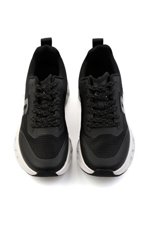 Siyah Beyaz  Kadın Sneaker K01175563082