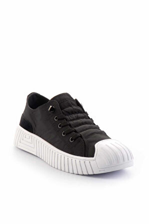 Siyah Beyaz  Kadın Sneaker K01175127404