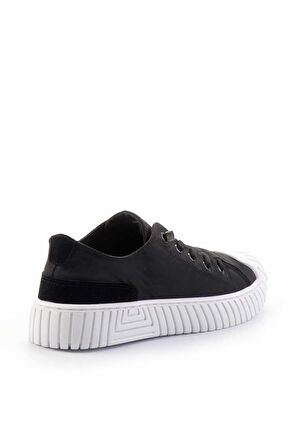 Siyah Beyaz  Kadın Sneaker K01175127404