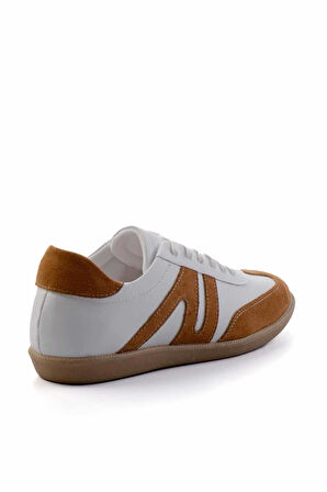 Beyaz Taba  Kadın Sneaker K01179457209