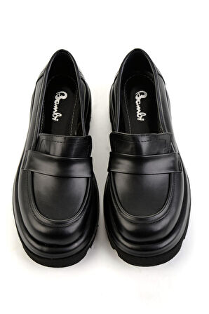 Siyah  Kadın Loafer Ayakkabı K01188050309
