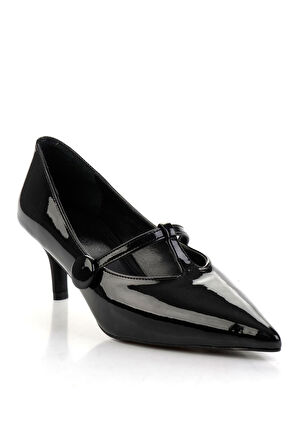 Siyah  Kadın Klasik Topuklu Ayakkabı K01188051008