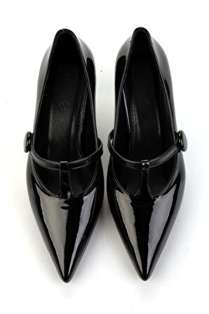 Siyah  Kadın Klasik Topuklu Ayakkabı K01188051008