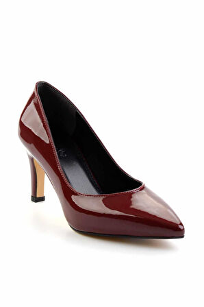 Bordo  Kadın Klasik Topuklu Ayakkabı K01188140008