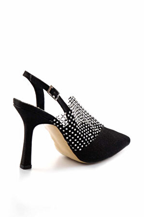 Siyah  Kadın Abiye Ayakkabı K01188209204