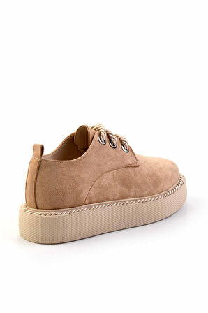 Camel Süet  Kadın Casual Ayakkabı K01192181002