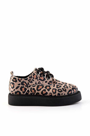 Leopar Süet  Kadın Casual Ayakkabı K01192181002