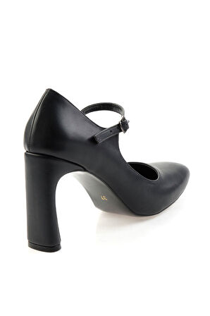 Siyah  Kadın Klasik Topuklu Ayakkabı K01209160509