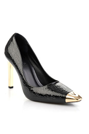 Siyah  Kadın Abiye Ayakkabı K01209410511