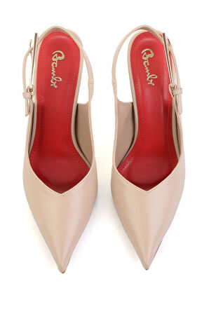 Bej  Kadın Abiye Ayakkabı K01209111109