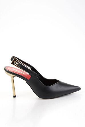 Siyah  Kadın Abiye Ayakkabı K01209111109