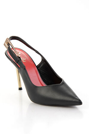 Siyah  Kadın Abiye Ayakkabı K01209111109