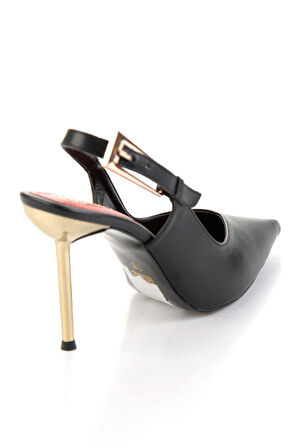 Siyah  Kadın Abiye Ayakkabı K01209111109