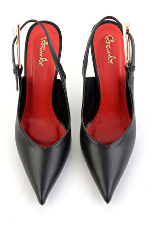 Siyah  Kadın Abiye Ayakkabı K01209111109