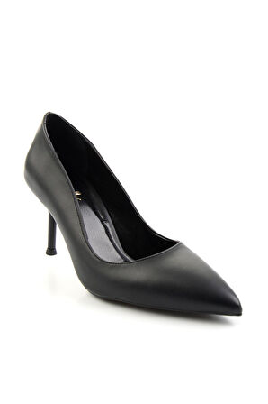 Siyah   Kadın Klasik Topuklu Ayakkabı K01209075209