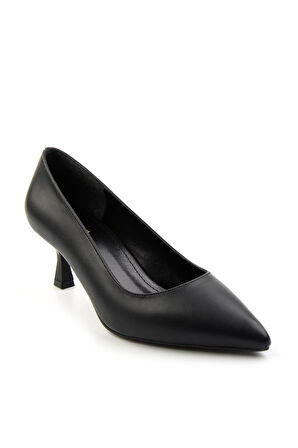 Siyah  Kadın Klasik Topuklu Ayakkabı K01209078209