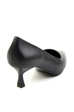 Siyah  Kadın Klasik Topuklu Ayakkabı K01209078209