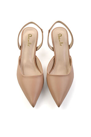 Nude  Kadın Klasik Topuklu Ayakkabı K01209310509