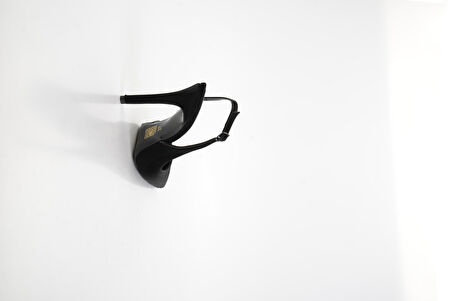 Parlak Siyah  Kadın Klasik Topuklu Ayakkabı K01209035038