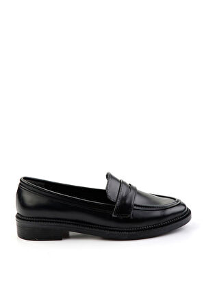 Siyah  Kadın Loafer Ayakkabı K01216100109