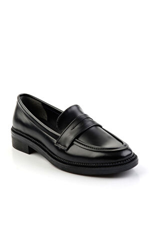 Siyah  Kadın Loafer Ayakkabı K01216100109