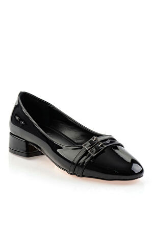 Siyah  Kadın Klasik Topuklu Ayakkabı K01213035398