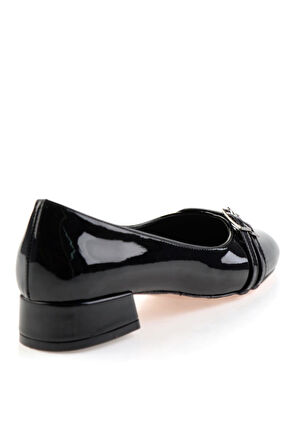 Siyah  Kadın Klasik Topuklu Ayakkabı K01213035398