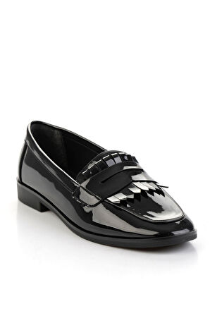 Siyah  Kadın Loafer Ayakkabı K01212011098