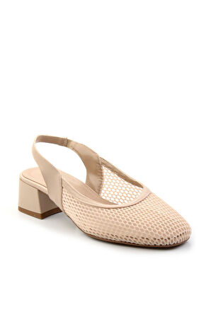 Bej  Kadın Klasik Topuklu Ayakkabı K01213105722