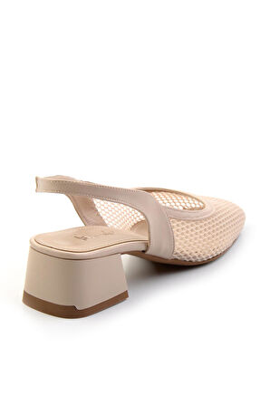 Bej  Kadın Klasik Topuklu Ayakkabı K01213105722