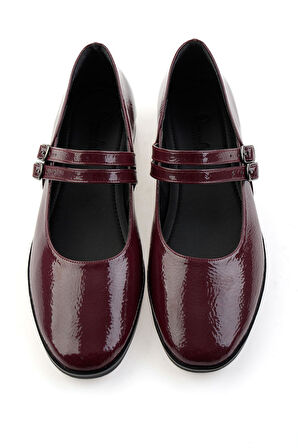 Bordo  Kadın Babet K01212011312