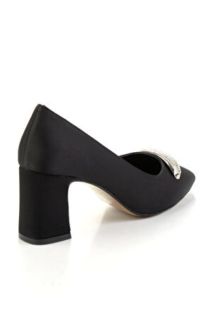 Mat Siyah  Kadın Abiye Ayakkabı K01213034838
