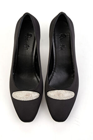 Mat Siyah  Kadın Abiye Ayakkabı K01213034838
