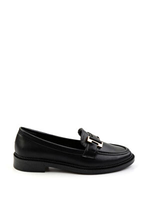 Siyah  Kadın Loafer Ayakkabı K01216100009