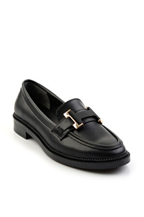 Siyah  Kadın Loafer Ayakkabı K01216100009