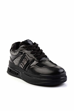 Siyah Paraşüt  Kadın Sneaker K01212042067