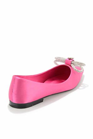 Bambi Fusya Saten  Kadın Klasik Topuklu Ayakkabi K01211500738