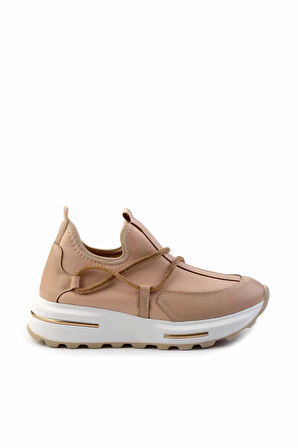 Bej Streç  Kadın Sneaker K01212040017
