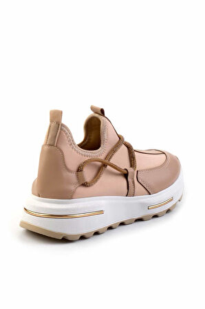 Bej Streç  Kadın Sneaker K01212040017