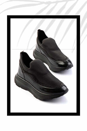 Siyah Siyah  Kadın Sneaker K01212444417