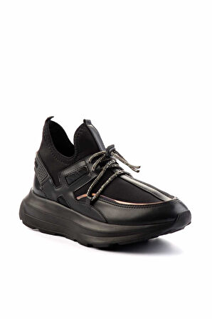 Siyah Platin  Kadın Sneaker K01212333317