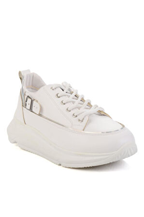Beyaz  Kadın Sneaker K01228203509