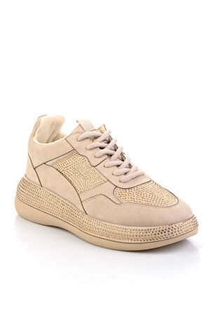 Bej  Kadın Sneaker K01228090987